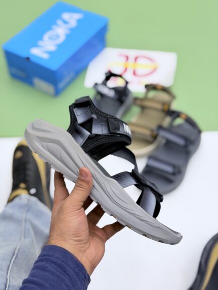 Noka Fashion Sandals CROSS Strips | GREY