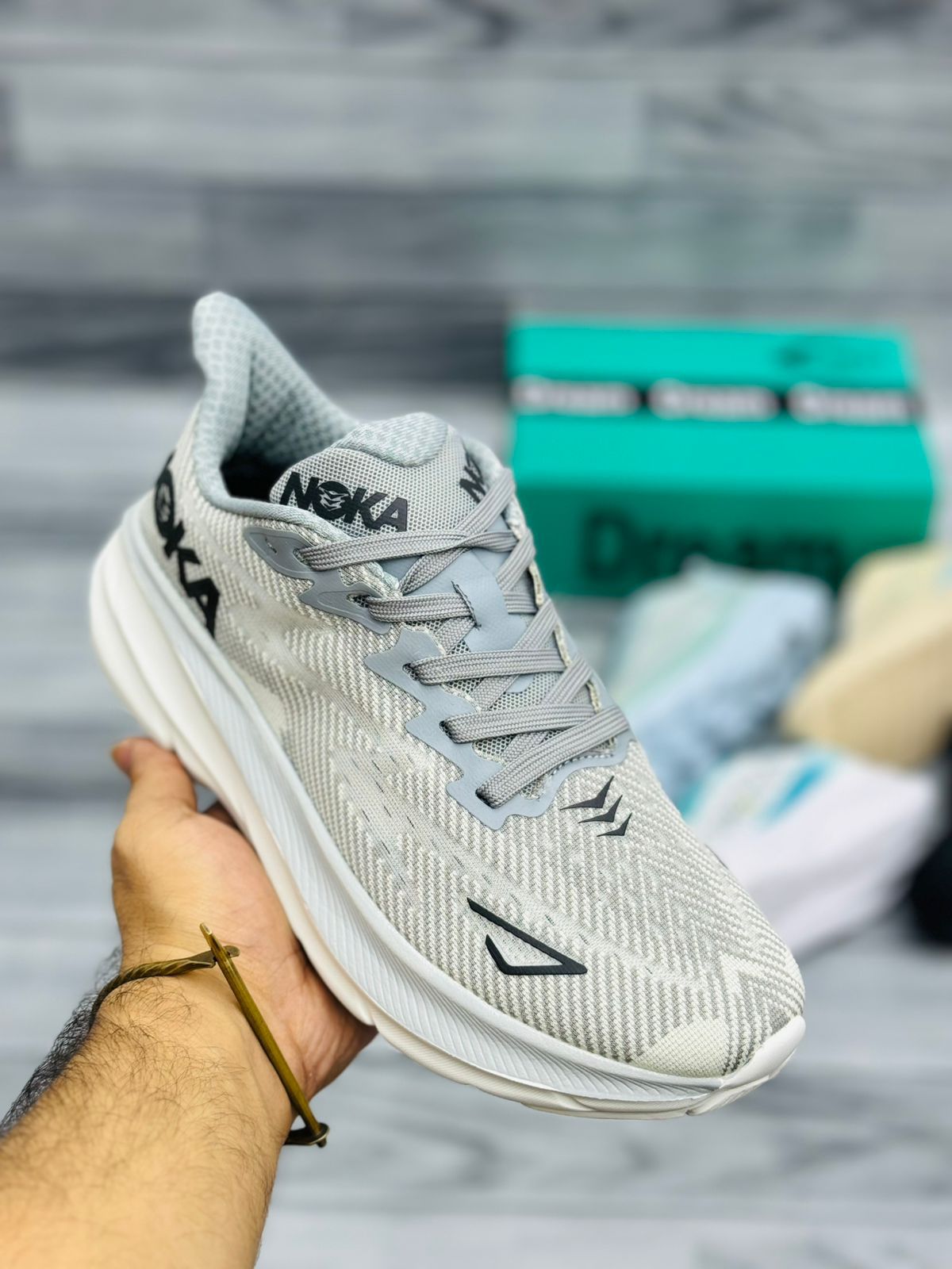 NOKA Fashion Running Shoes | Grey