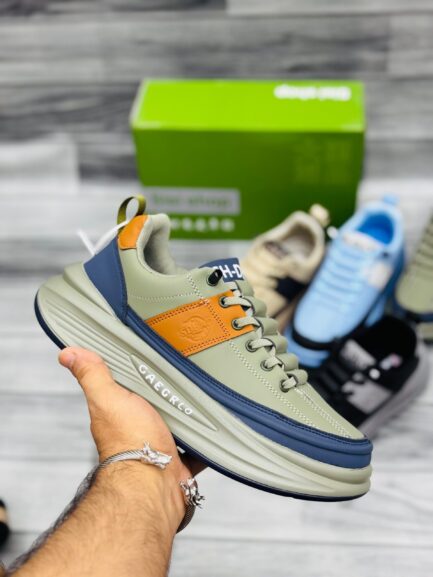 Branded Chunky Shoes | Olive