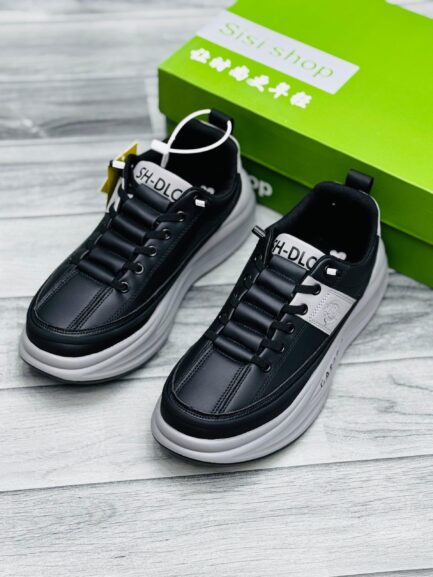 Branded Chunky Shoes | Black
