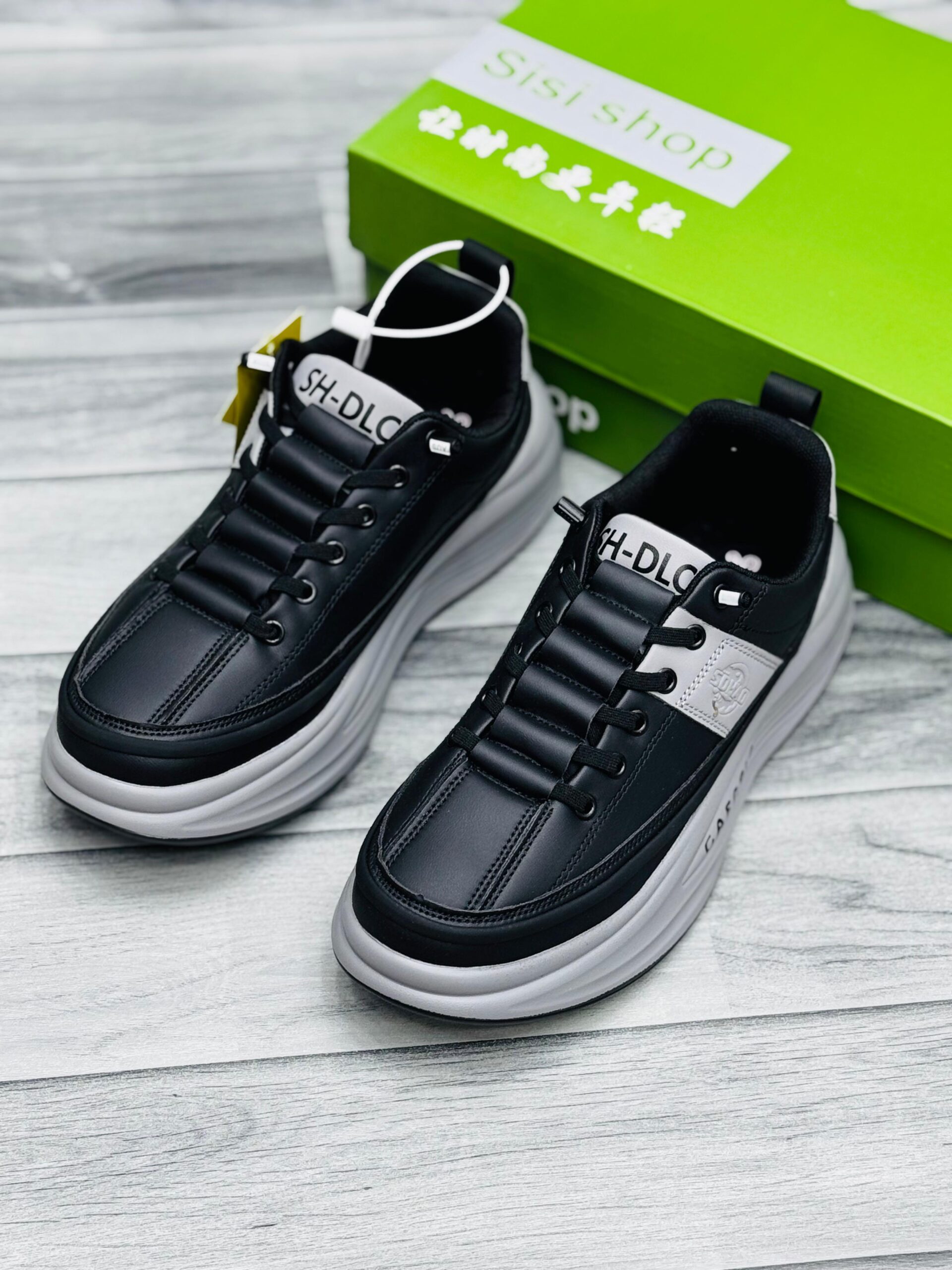 Branded Chunky Shoes | Black