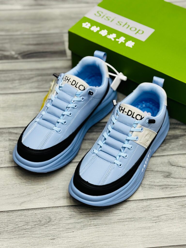 Branded Chunky Shoes | Sky Blue