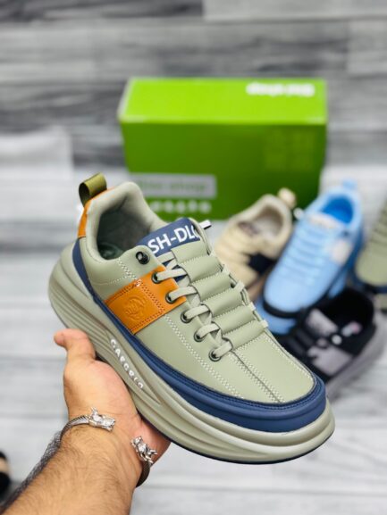 Branded Chunky Shoes | Olive