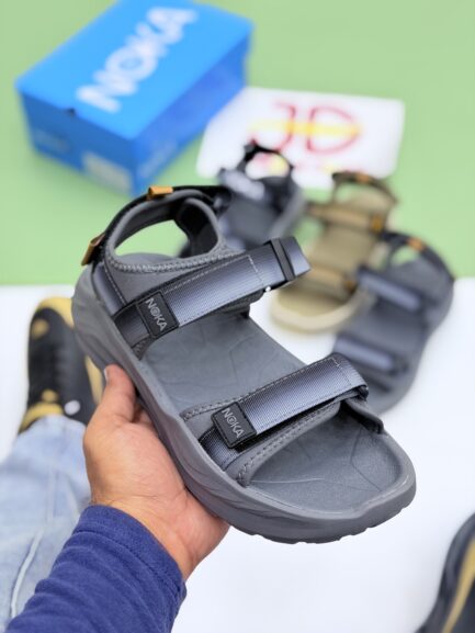NOKA FASHION SANDALS | Grey