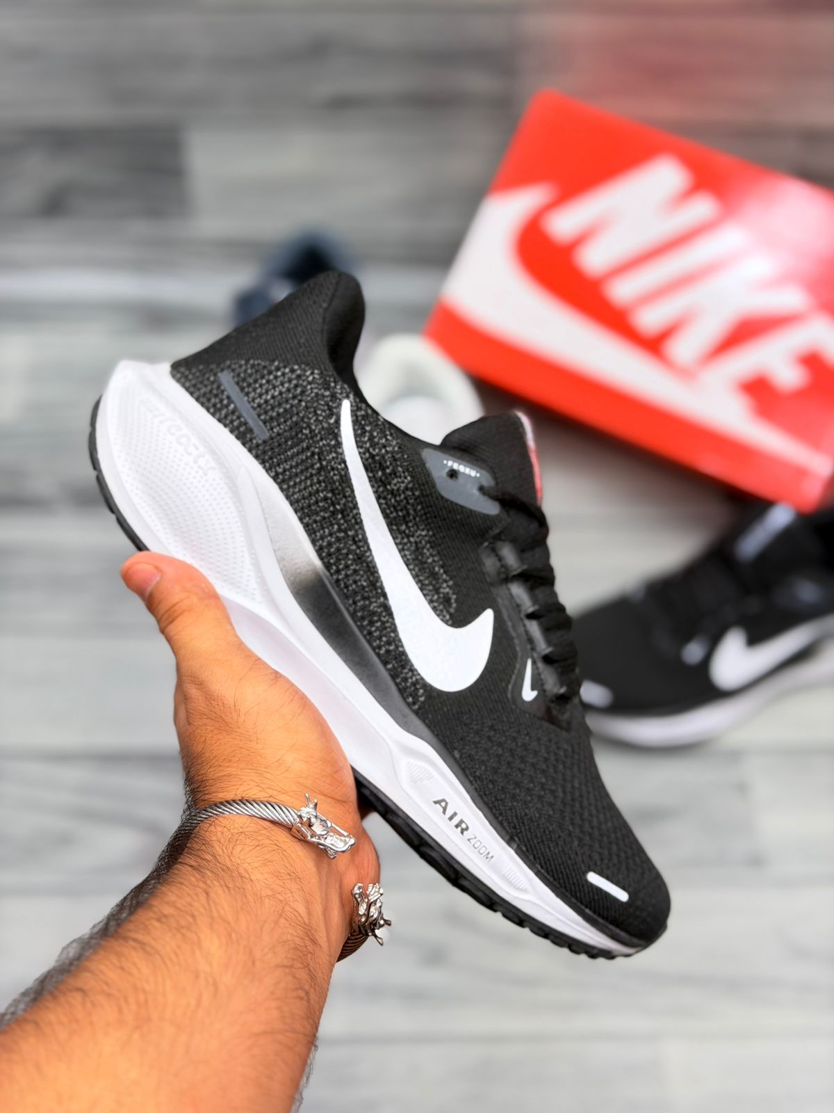 NK React Air Zoom | Black