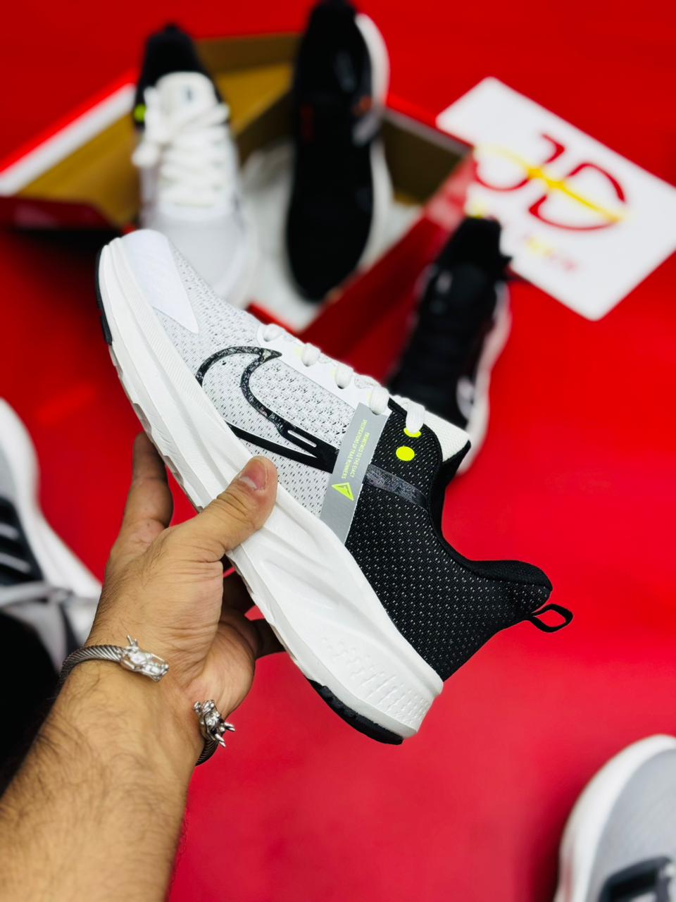NK Air Zoom Flyknit Lunar 3 | WHITE/BLACK