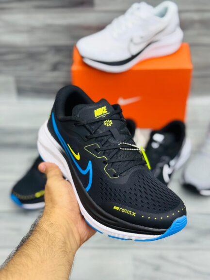 Nike React X Air Zoom BLACK/BLUE (Premium 1:1 Batch)