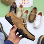 SALKIN SEMI FORMAL SHOE | BROWN