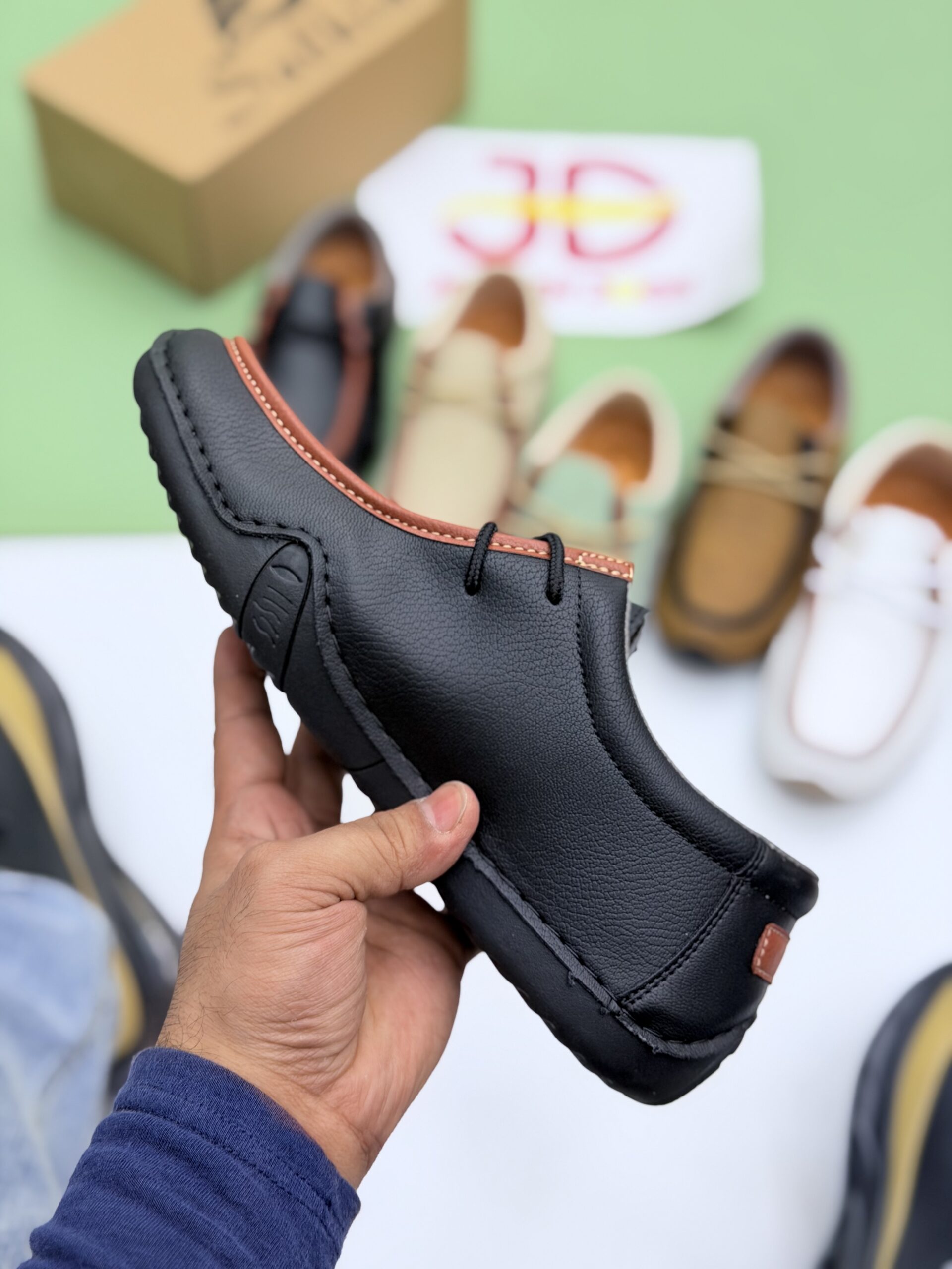 SALKIN SEMI FORMAL SHOE | BLACK - Image 3