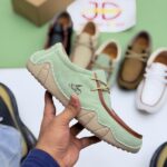SALKIN SEMI FORMAL SHOE | PISTACHIO