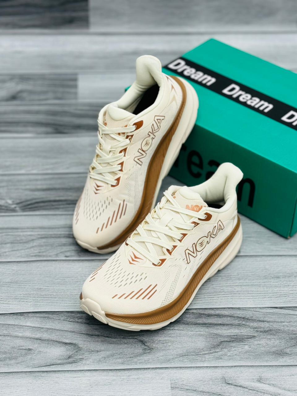 NOKA Running Shoes | BROWN