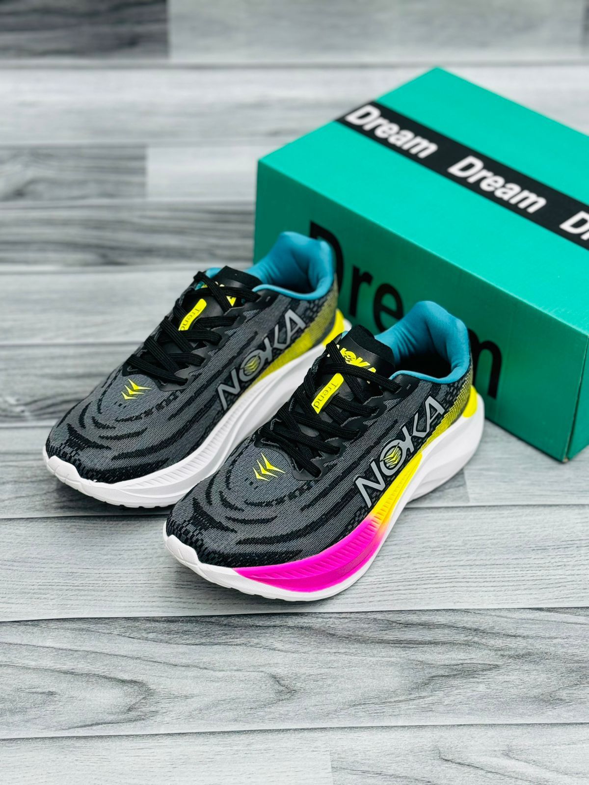 NOKA Running Shoes | BLACK