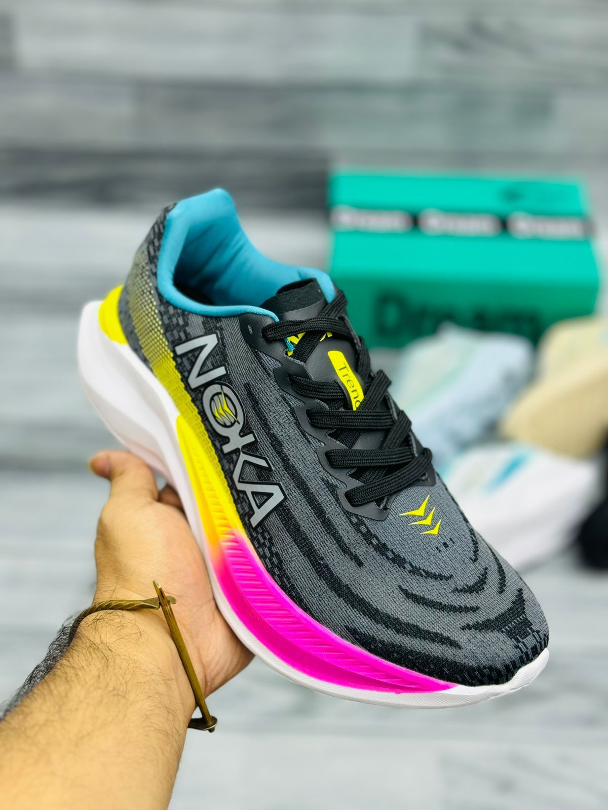 NOKA Running Shoes | BLACK
