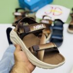 Noka Fashion Sandals CROSS Strips | Hunter Brown