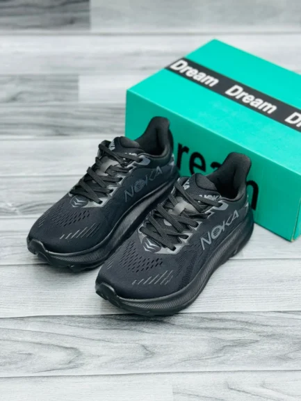 NOKA RUNNING SHOES | FULL BLACK