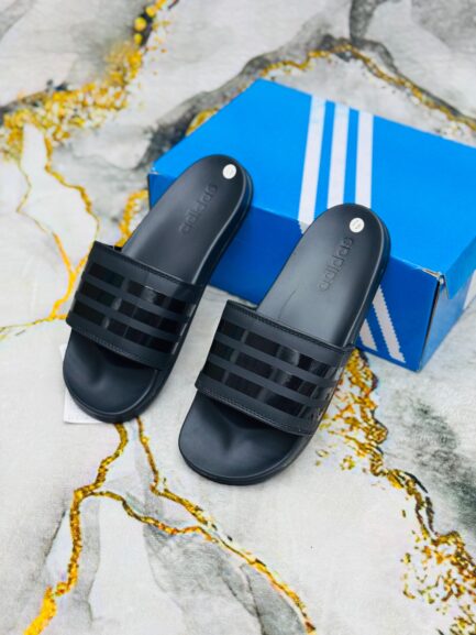 ADI THREE STRIPS SLIDE | BLACK