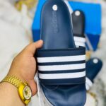 ADI THREE STRIPS SLIDE | BLUE