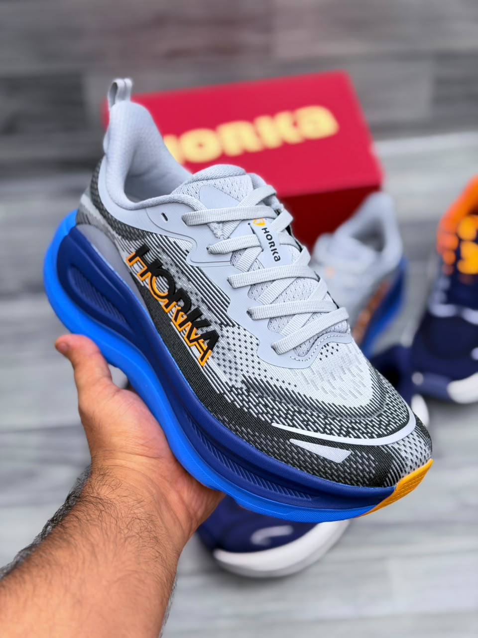 HORKA BONDI 9 | GREY/BLUE