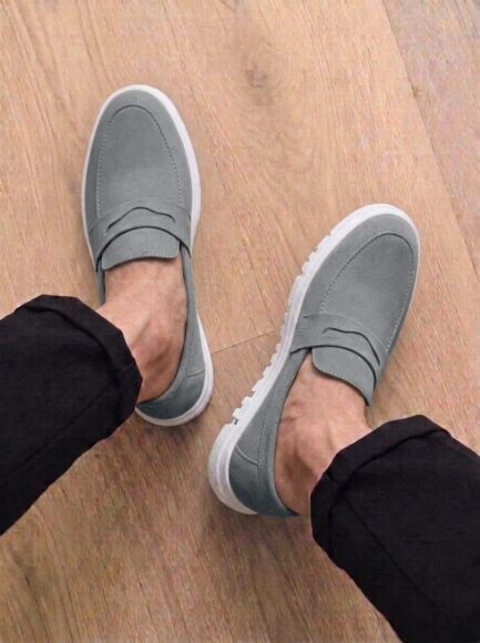 HERITAGE SUEDE LOAFERS