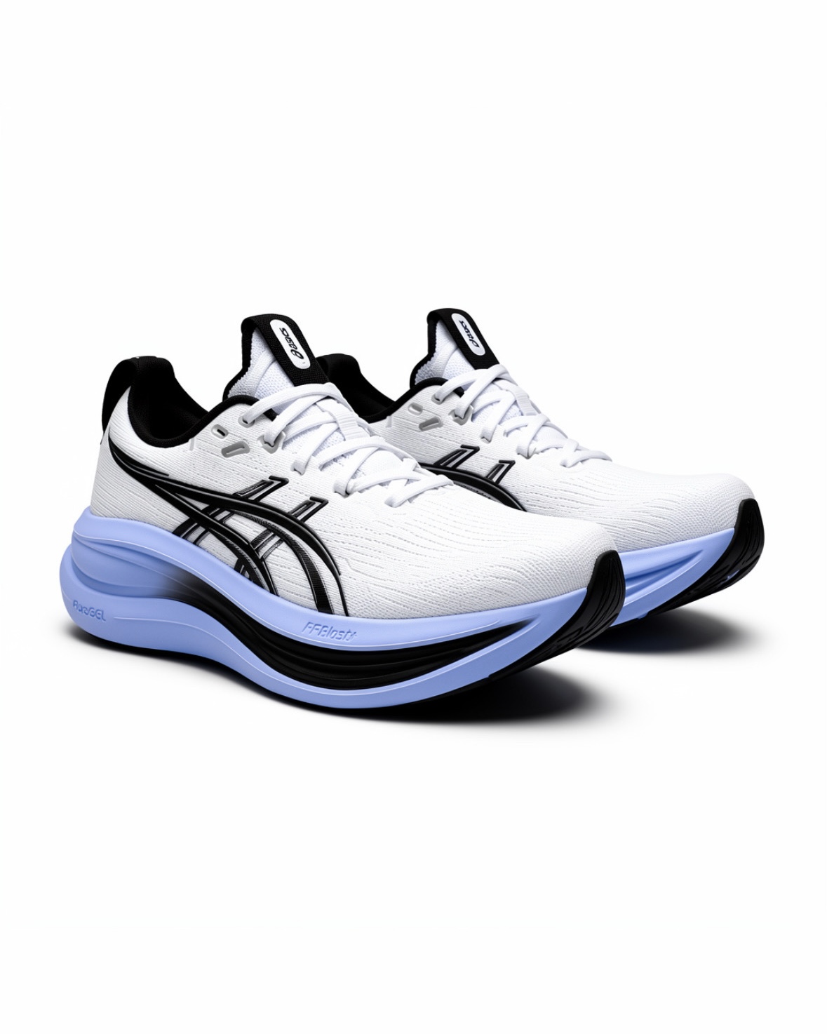 ASICS GEL-NIMBUS 28 | WHITE NAVY - Image 3