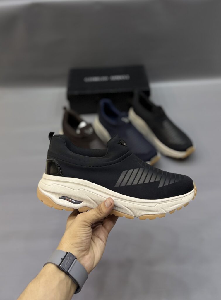 ARMANI ARCH FIT SHOES | BLACK