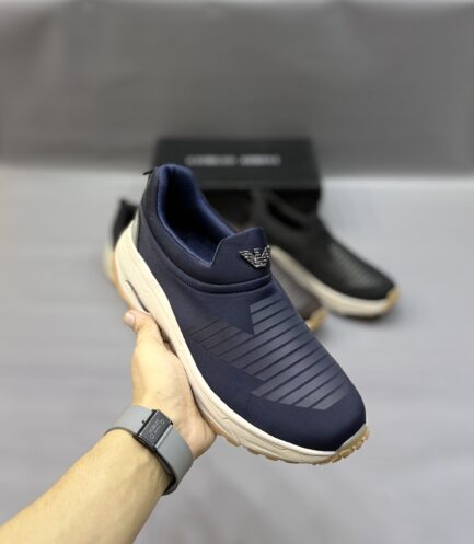 ARMANI ARCH FIT SHOES | BLUE