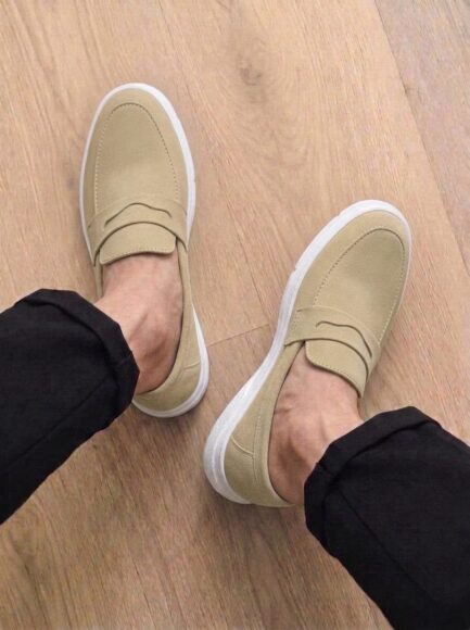 HERITAGE SUEDE LOAFERS