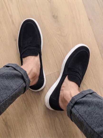 HERITAGE SUEDE LOAFERS