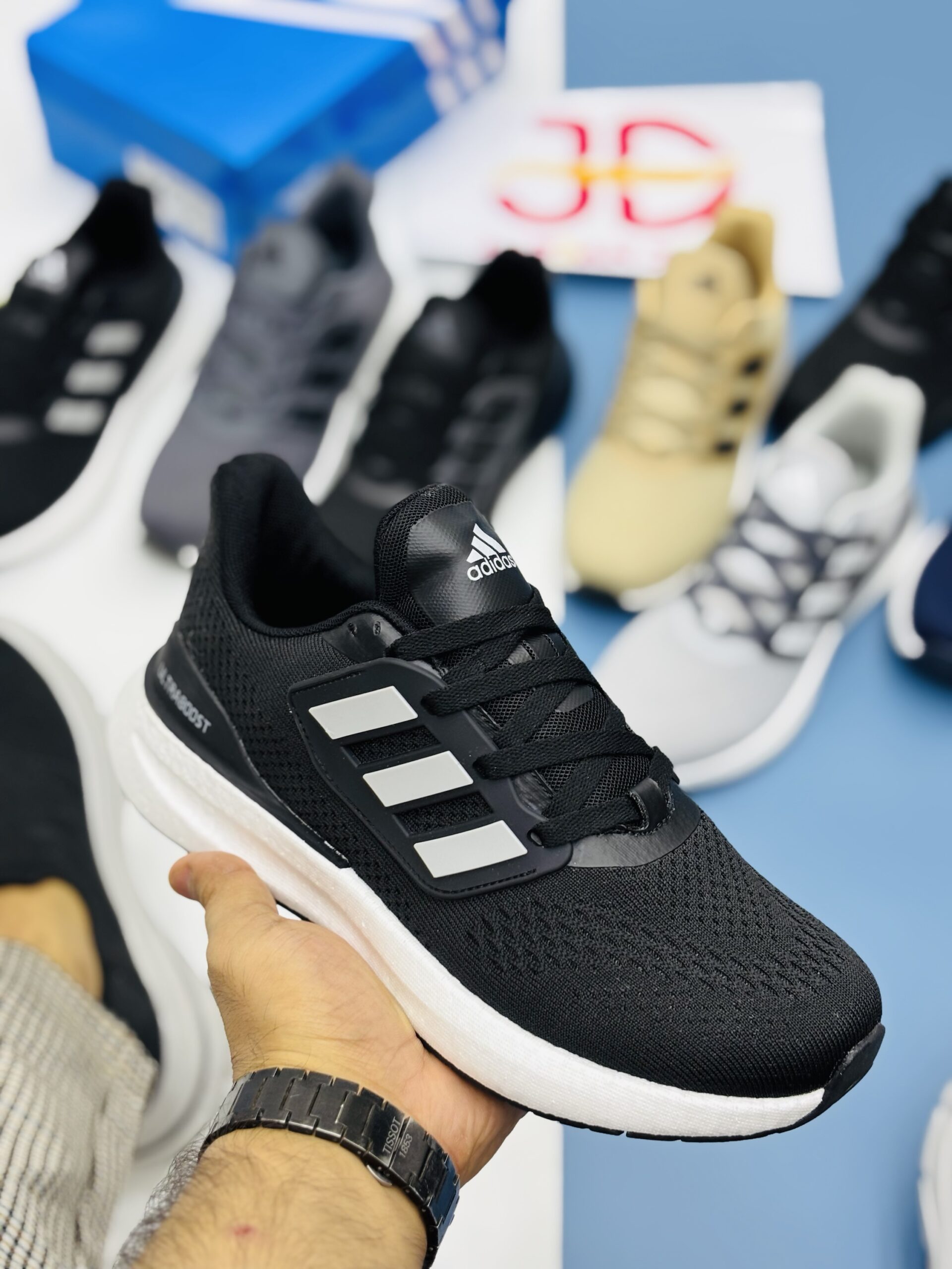 ADII PURE BOOST 22 | BLACK/WHITE - Image 2