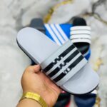ADI THREE STRIPS SLIDE | GREY