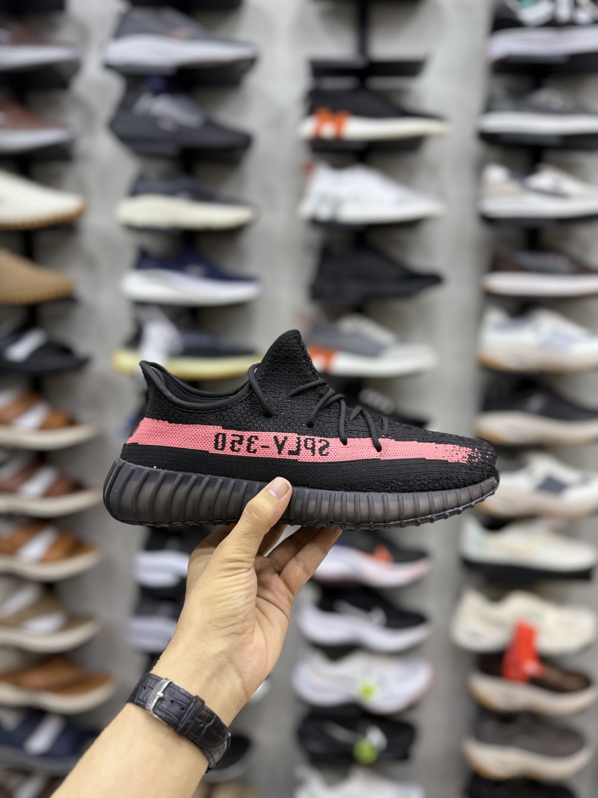 ADII YEEZY 350 | BLACK/RED