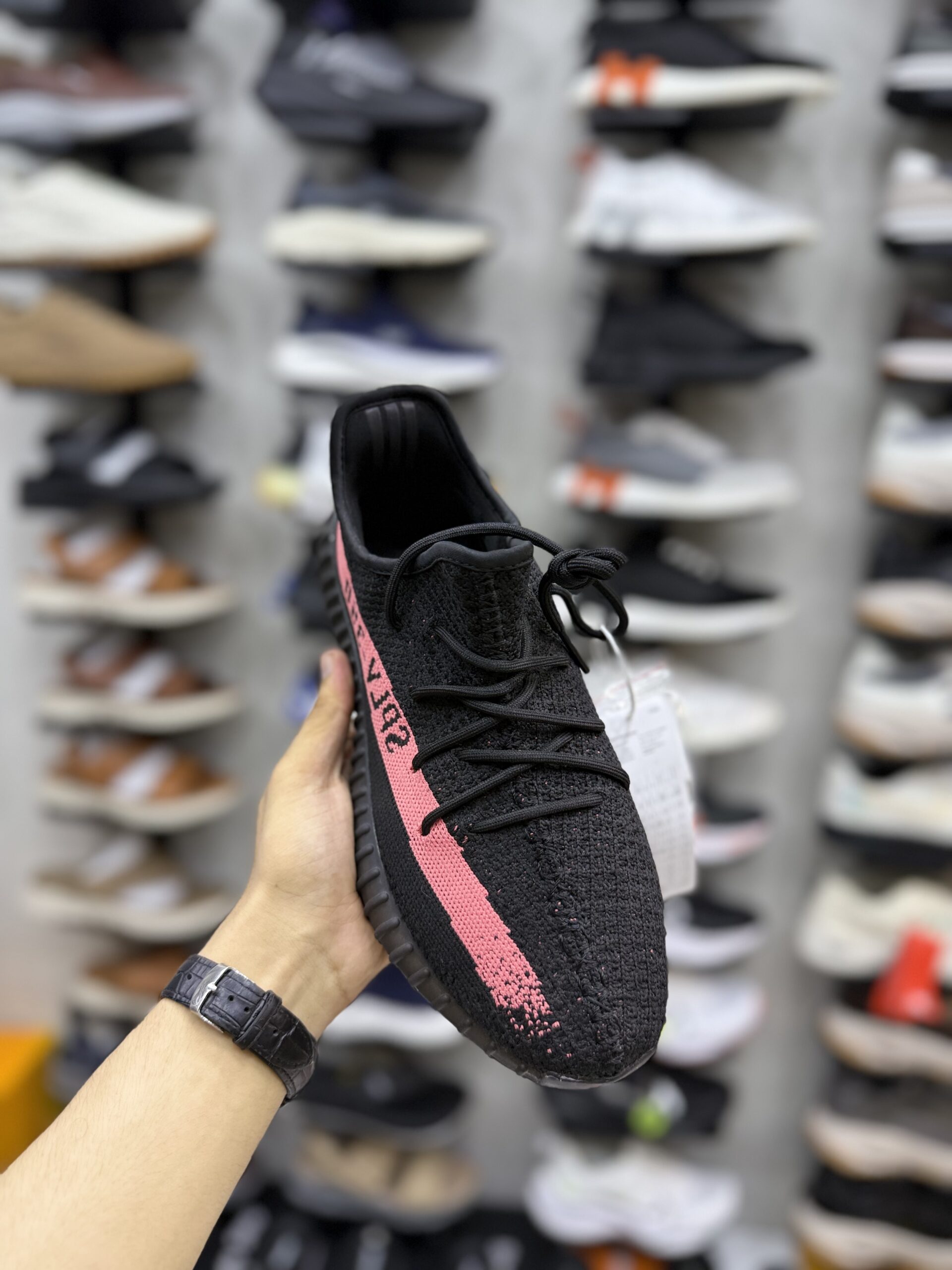 ADII YEEZY 350 | BLACK/RED - Image 2