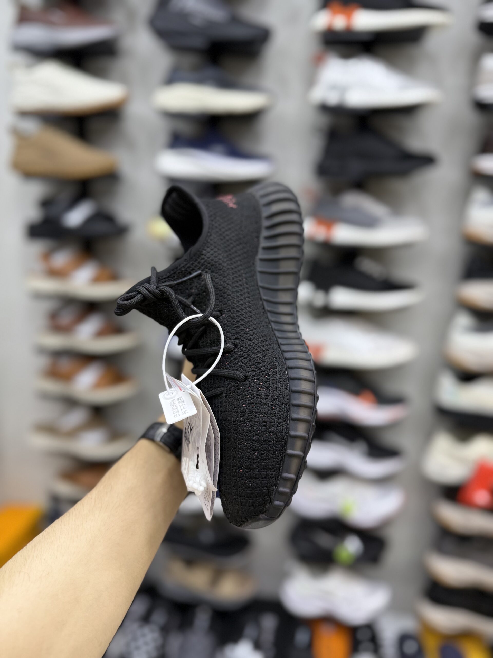 ADII YEEZY 350 | BLACK/RED - Image 3