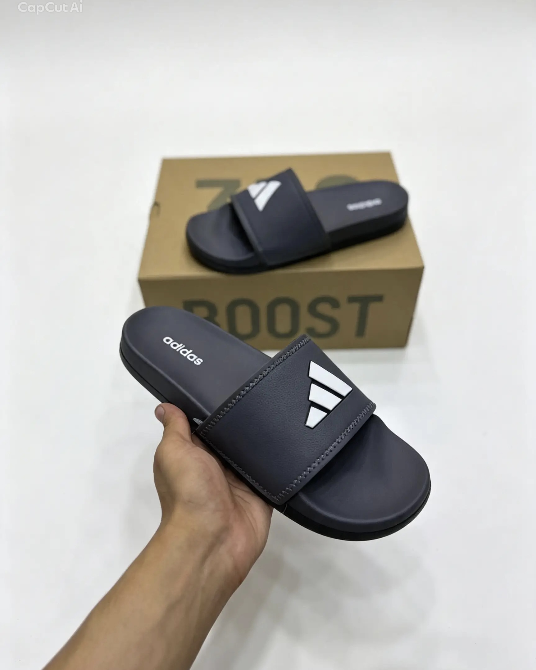 ADII ADILETTE AQUA SLIDES | GREY