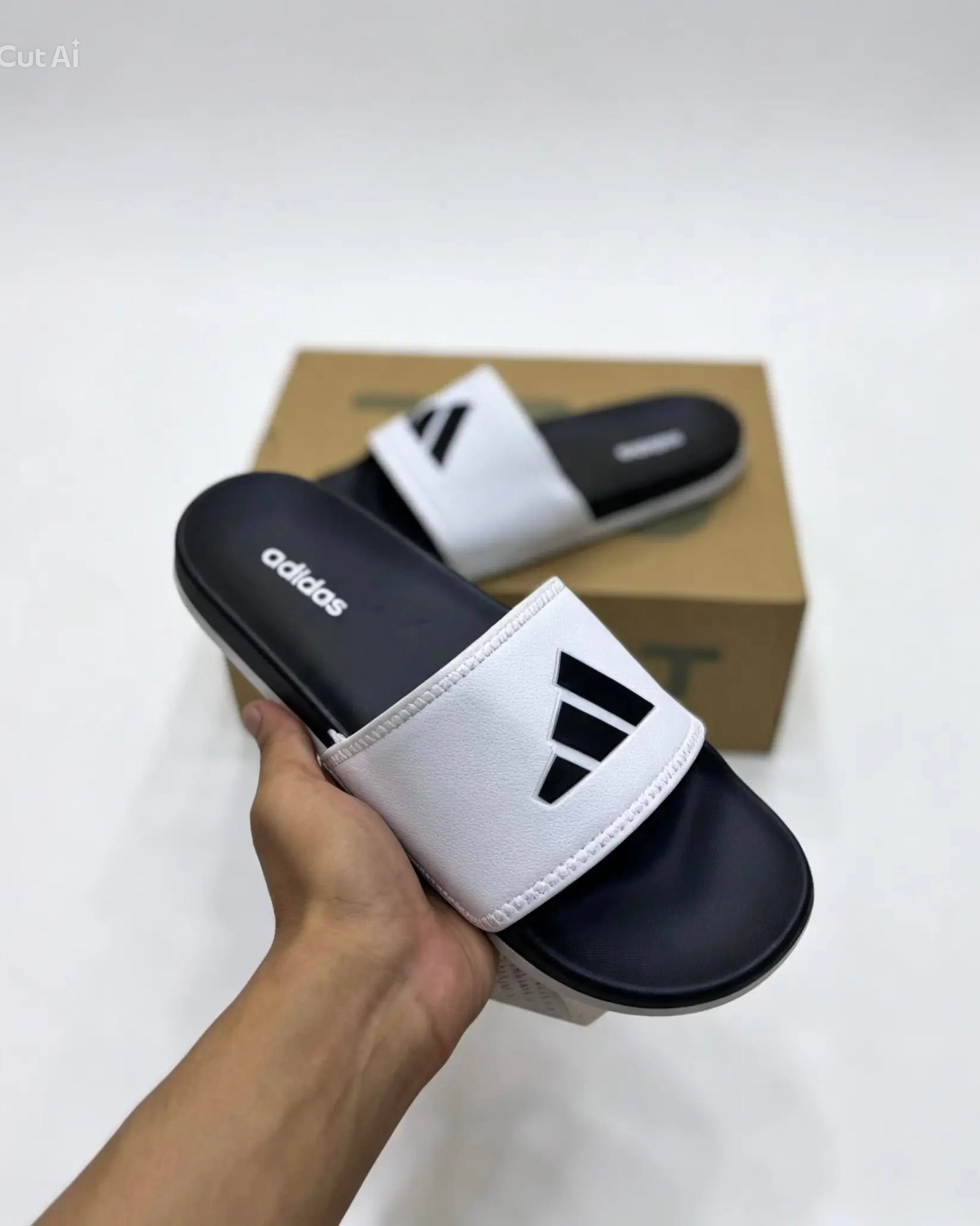 ADII ADILETTE AQUA SLIDES | WHITE