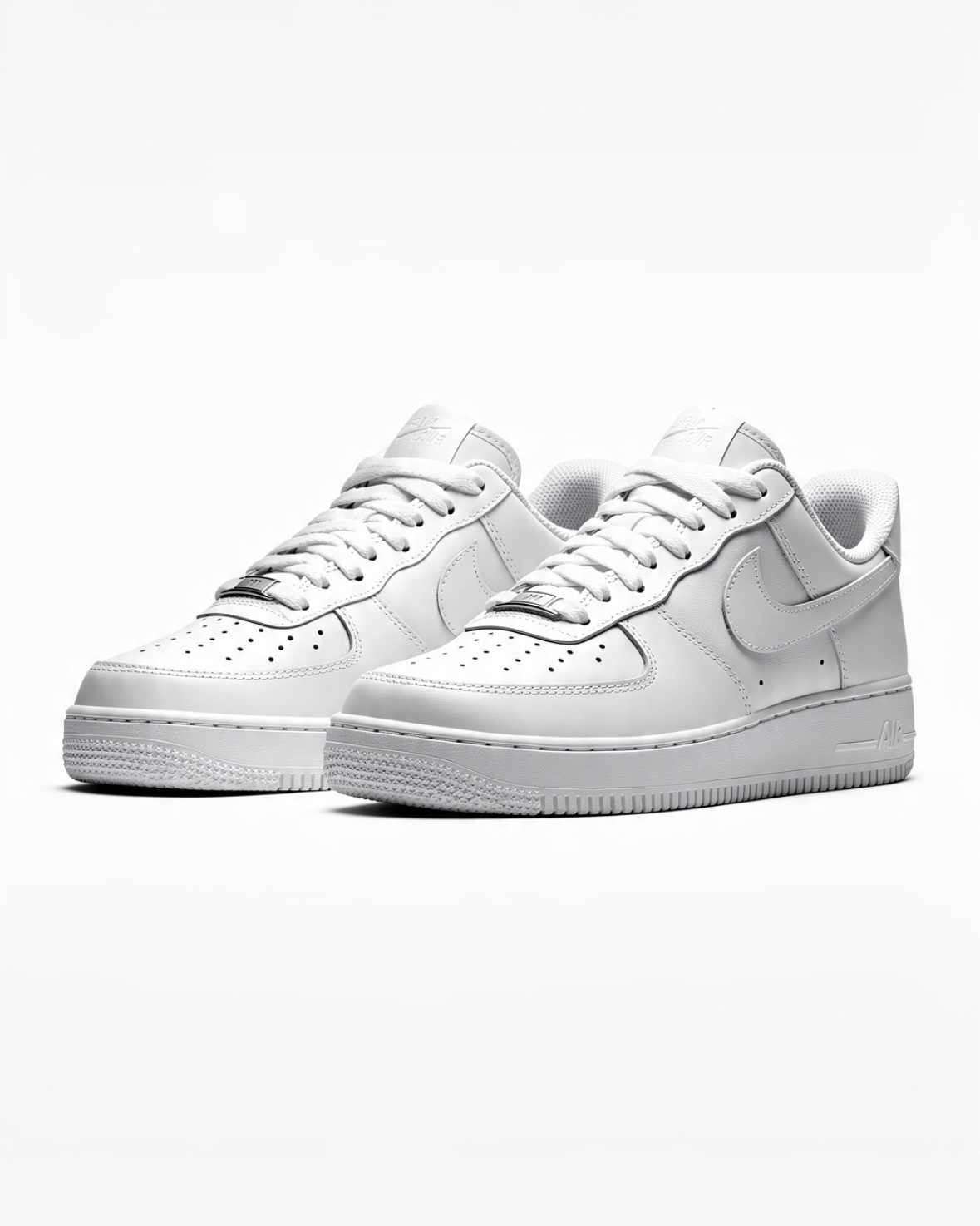 NKI AF1 | Triple White (UNISEX) - Image 2