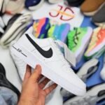 NKII AF1 "07 LOWS" | WHITE BLACK SWOOSH