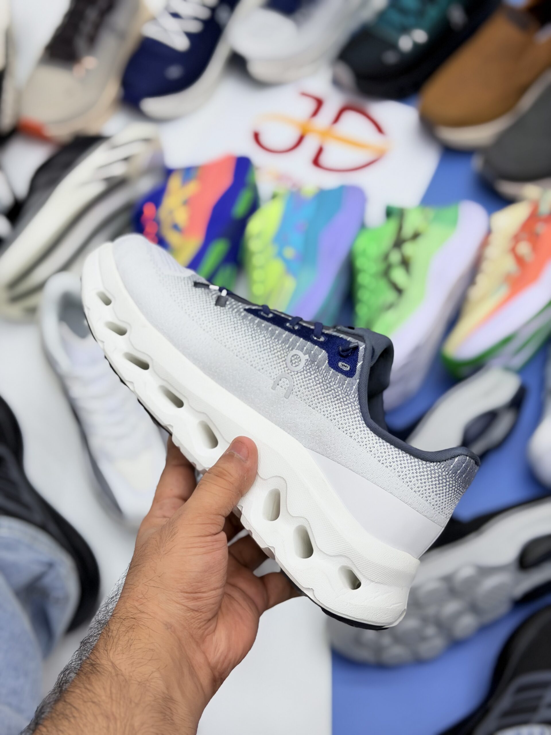 ON CLOUD TILT | WHITE/BLUE - Image 3