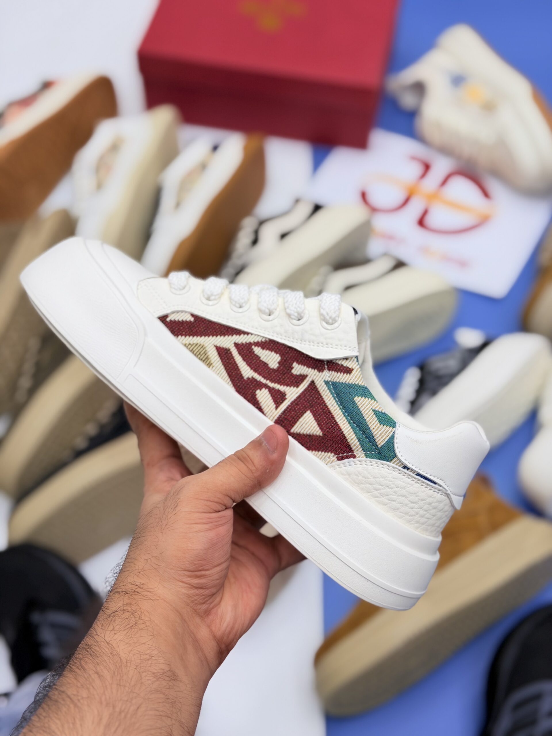 1980s RETRO PULSE | BURGUNDY - Image 3